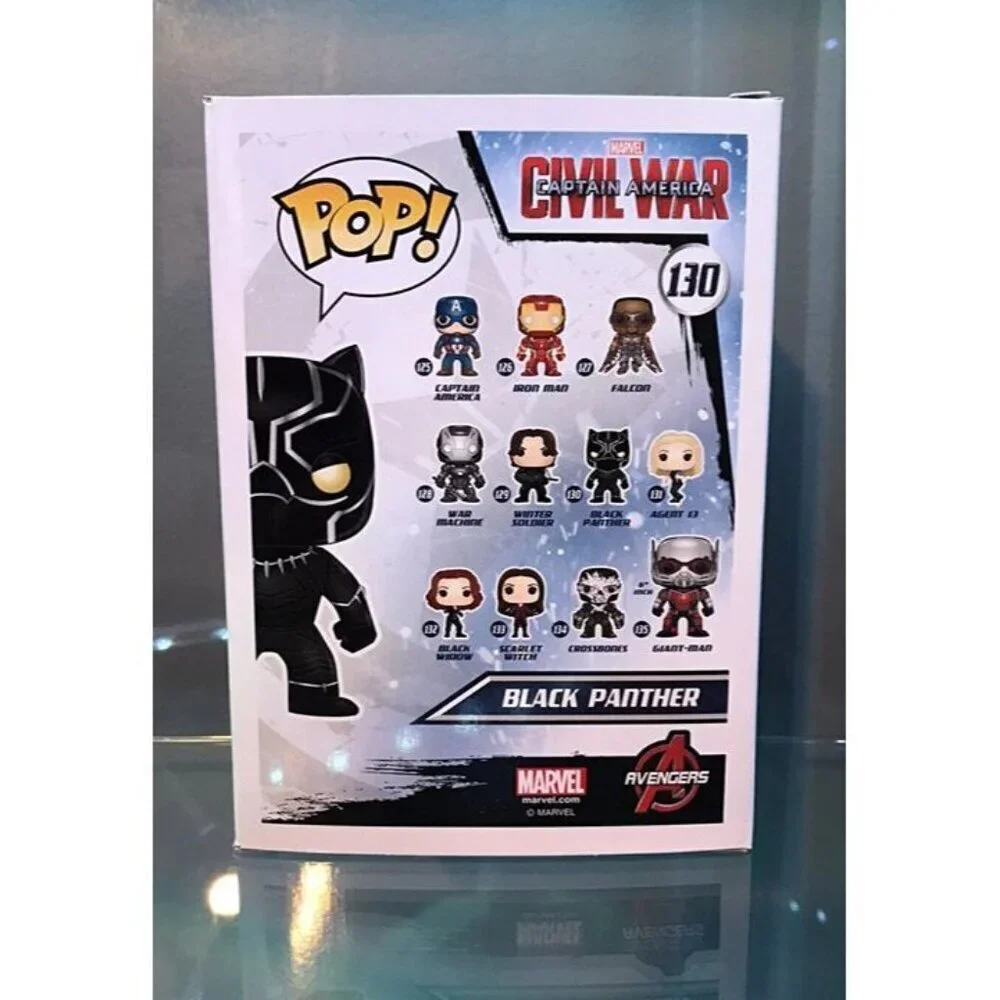 Funko Pop! Marvel – Captain America: Civil War Black Panther #130 – New in Box